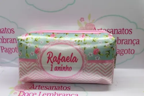 Necessaire / Estojo Floral