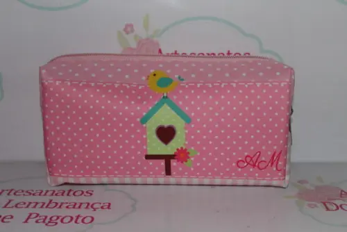Necessaire / Estojo Jardim Encantado