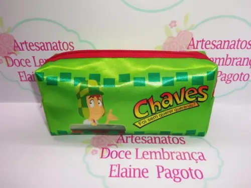Necessaire / Estojo Turma do Chaves