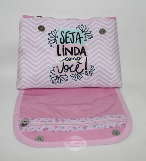 Necessaire com Bolso Dia das Mães