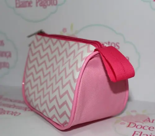 Necessaire Meia Lua Flamingo