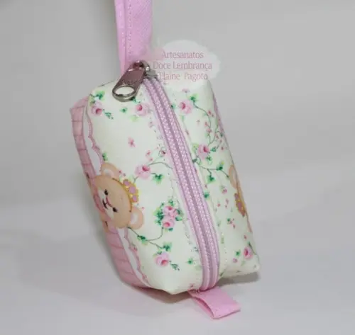 Necessaire mini box Ursinha Princesa