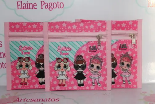 Porta Documentos / Mini Necessaire LOL Surprise