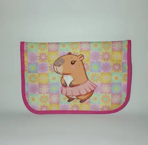 Porta Escova e Creme Dental Capivara