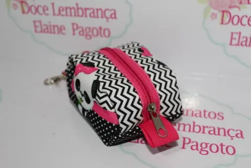 Porta Moedas/Níquel Ursinha Panda