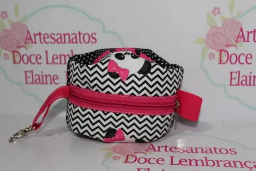 Porta Moedas/Níquel Ursinha Panda