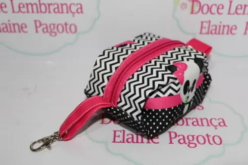 Porta Moedas/Níquel Ursinha Panda