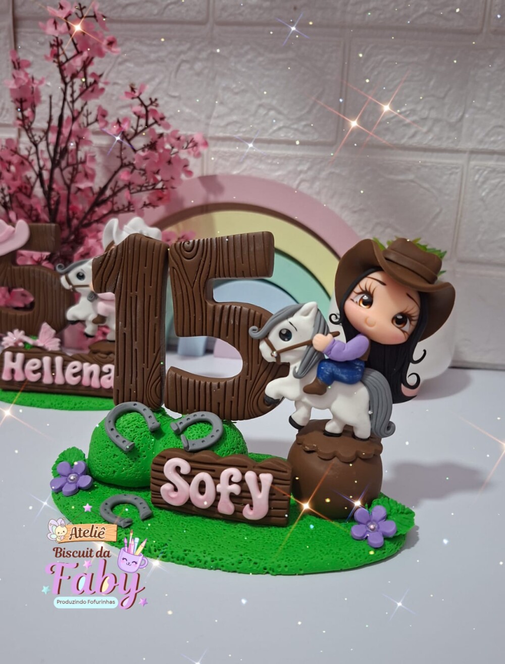 Vela personalizada Boiadeira