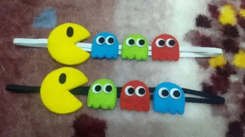 01 Marcador De Páginas Pac Man (come-come) Marcador De Livro
