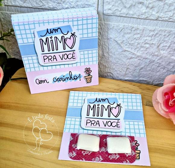 50 Unidades de Chiclete Mimo para Clientes