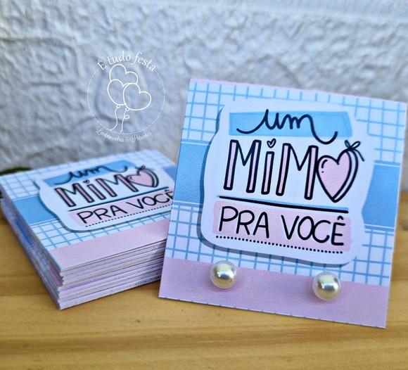 50 Unidades de Tag + Brinco Mimo para Clientes