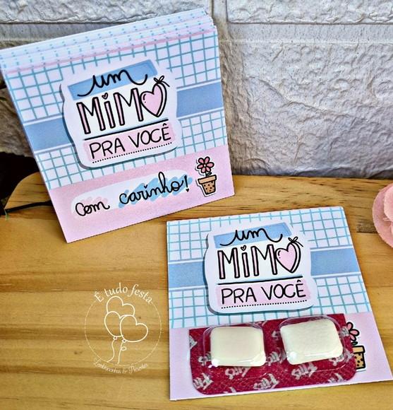 50 Unidades de Chiclete Mimo para Clientes