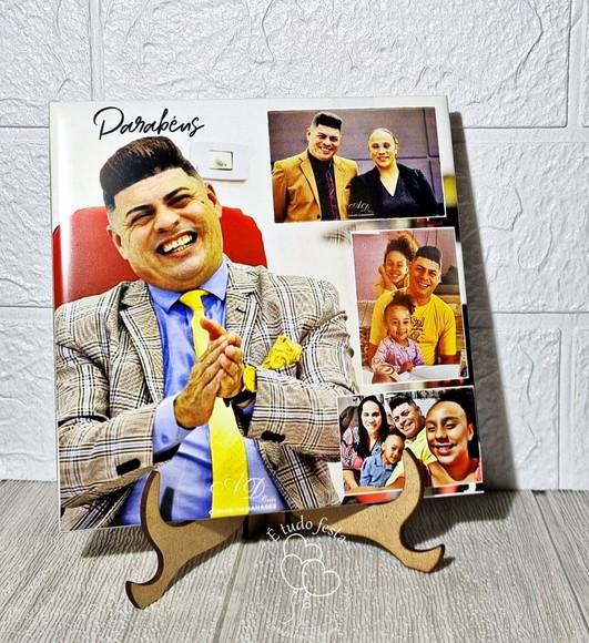 Azulejo Personalizado para Aniversario com Foto