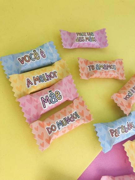 Balas Personalizadas - Dia das Mães