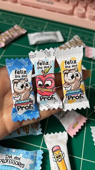 Balas Personalizadas - Dia dos Professores