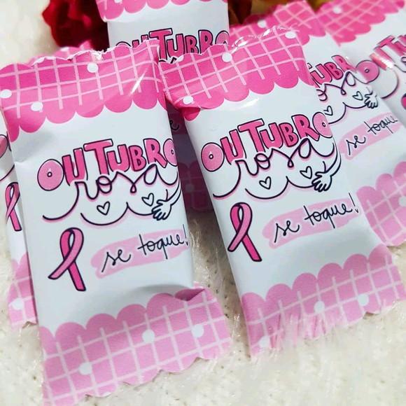 Balas Personalizadas - Outubro Rosa