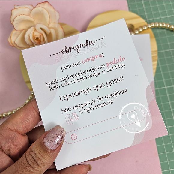 Balas Personalizadas + Card - Dia da Mulher