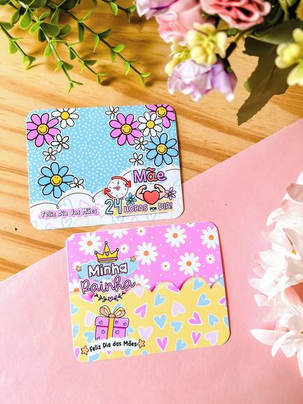 Balas Personalizadas + Card - Dia das Mães