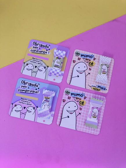 Balas Personalizadas + Card - Dia das Mães