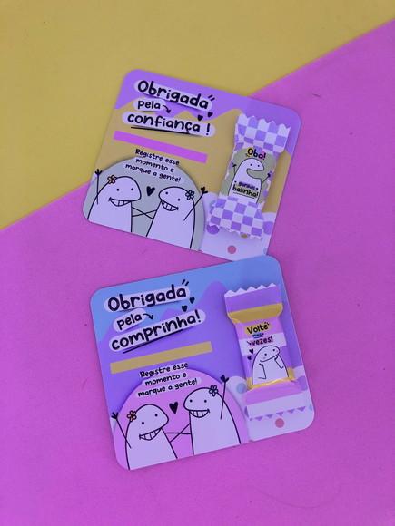 Balas Personalizadas + Card - Dia das Mães
