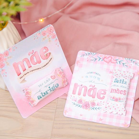 Balas Personalizadas + Card - Dia das Mães