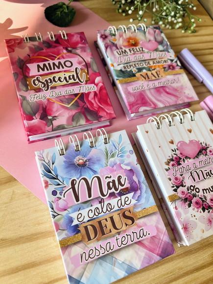 Bloquinho de Anotações Capa Dura Dia das Mães