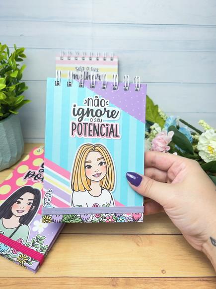 Bloquinho de Anotações Capa Dura Dia das Mulheres
