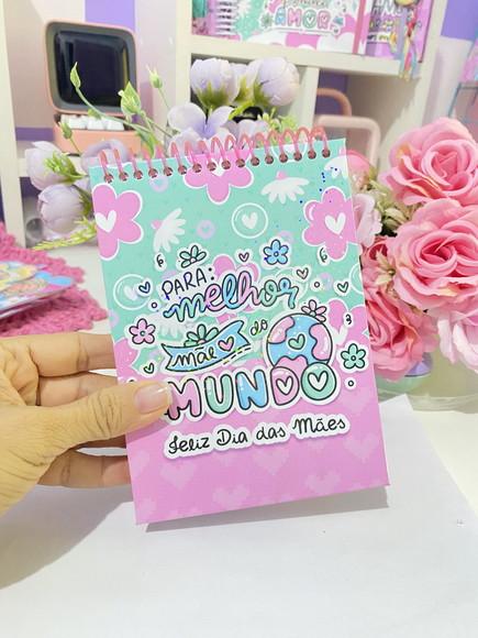 Bloquinho de Anotações Capa Mole Dia das Mães