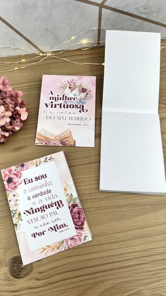 Bloquinho de Anotações Mulher Virtuosa