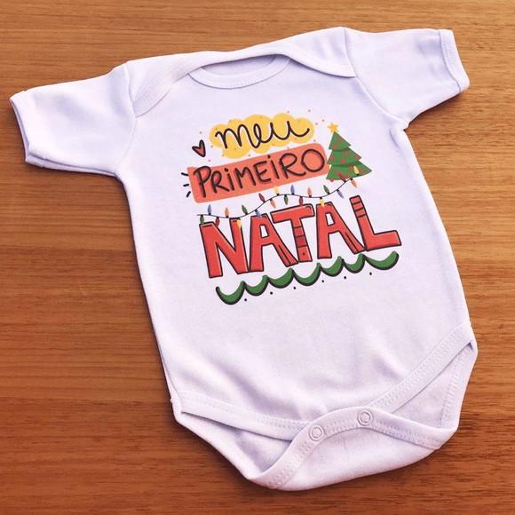 Body Personalizado - Meu Primeiro Natal