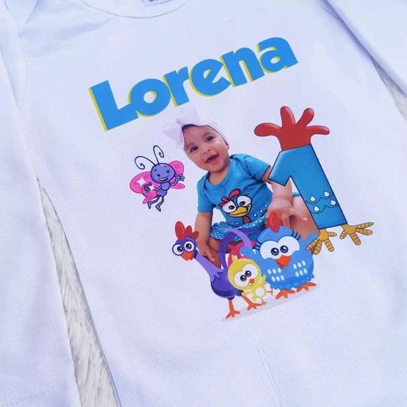 Body Personalizado Galinha Pintadinha
