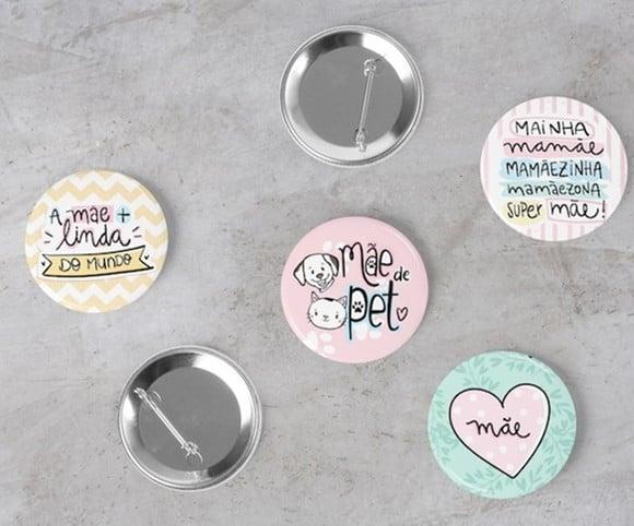 Bottons Alfinete Personalizado - 38mm