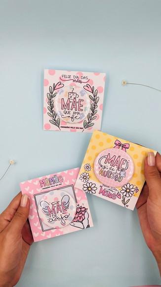 Bottons Alfinete Personalizado - Dia das Mães
