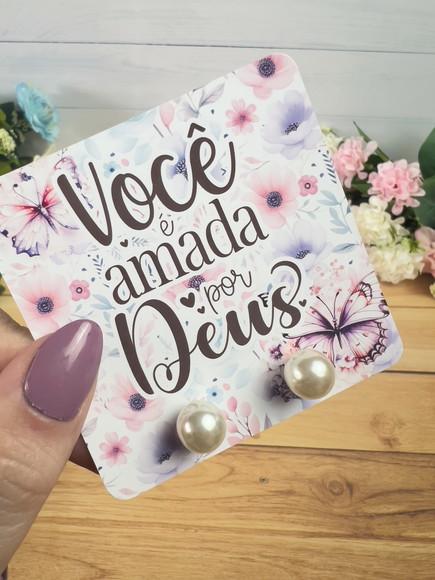 Brinco na Tag Personalizado - Dia da Mulher