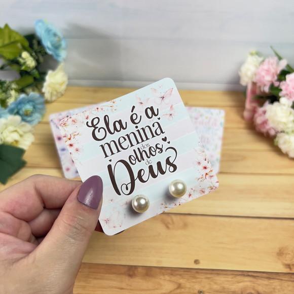Brinco na Tag Personalizado - Dia da Mulher