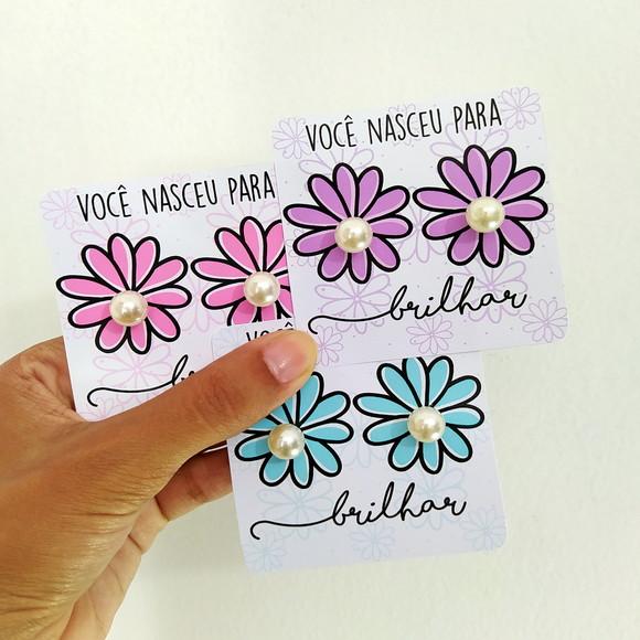 Brinco na Tag Personalizado - Dia da Mulher