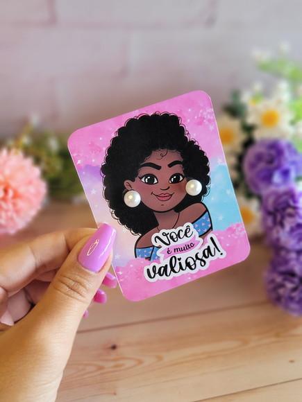 Brinco na Tag Personalizado - Dia da Mulher
