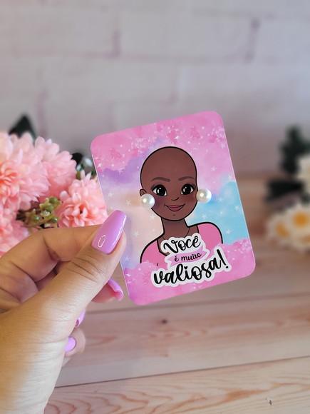 Brinco na Tag Personalizado - Dia da Mulher