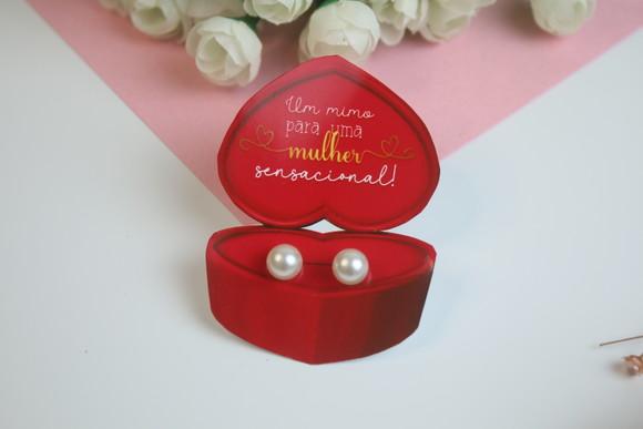 Brinco na Tag Personalizado - Dia das Mulheres