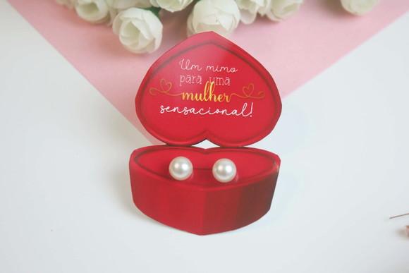 Brinco na Tag Personalizado - Dia das Mulheres