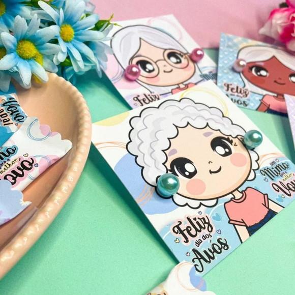 Brinco na Tag Personalizado - Dia dos Avós