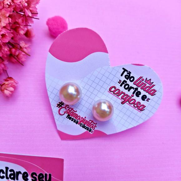 Brinco na Tag Personalizado - Outubro Rosa