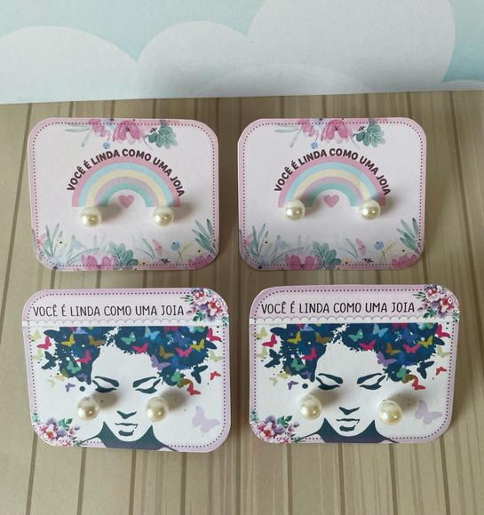 Brinco na Tag Personalizado -dia das Mulheres