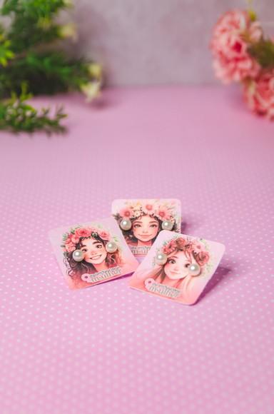 Brinco na Tag Personalizado -dia da Mulher