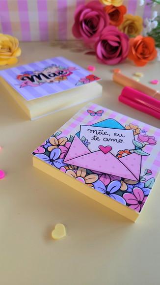 Brinde Corporativo Dia das Mães Post-it Personalizado