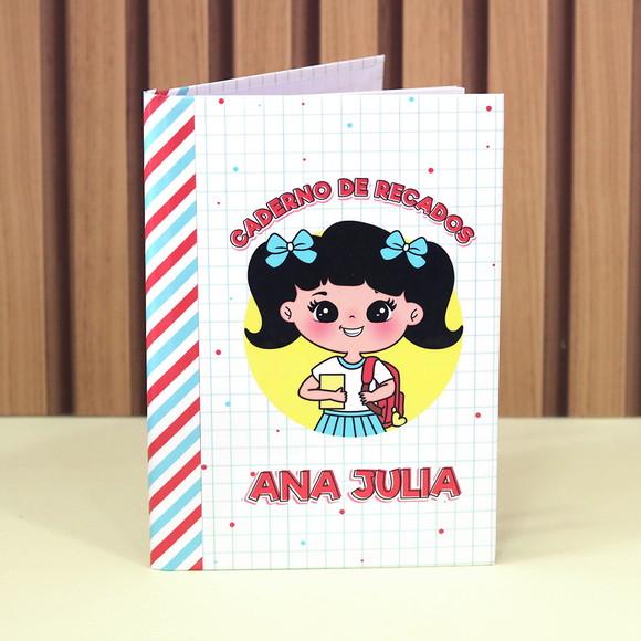 Caderno Brochura - Pequeno 96 Folhas - Personalizado