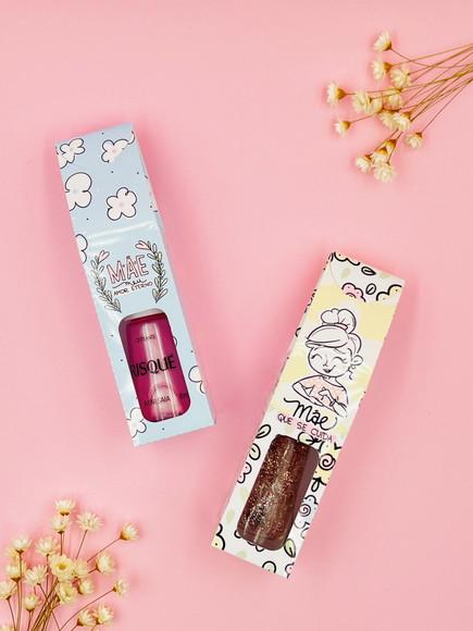 Caixinha com Esmalte + Lixa de Unha - Dia das Mães