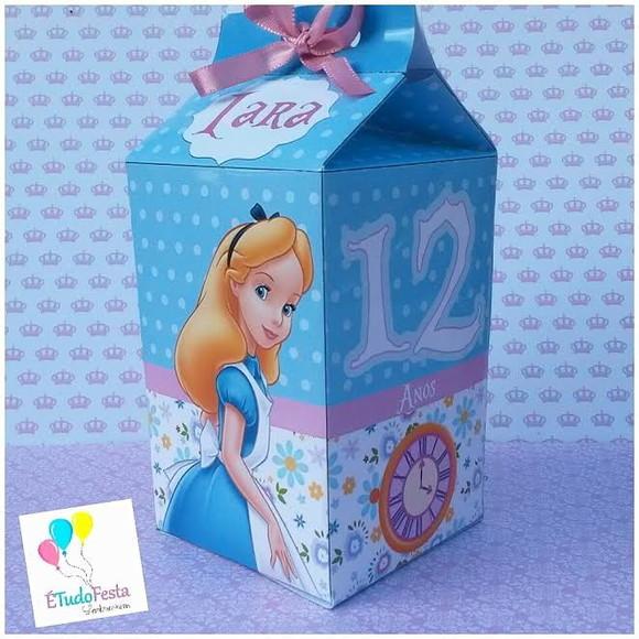Caixinha de Milk Alice no País das Maravilhas