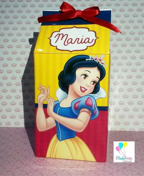 Caixinha de Milk Branca de Neve