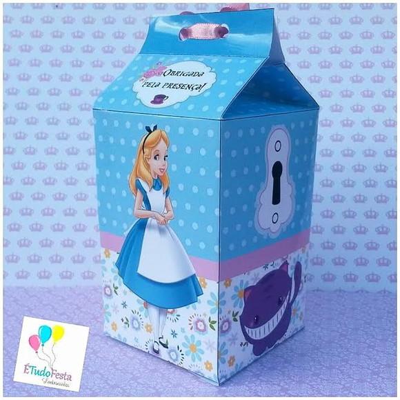 Caixinha de Milk Alice no País das Maravilhas